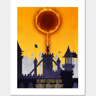 Praise the Sun Silhouette Piece Posters and Art